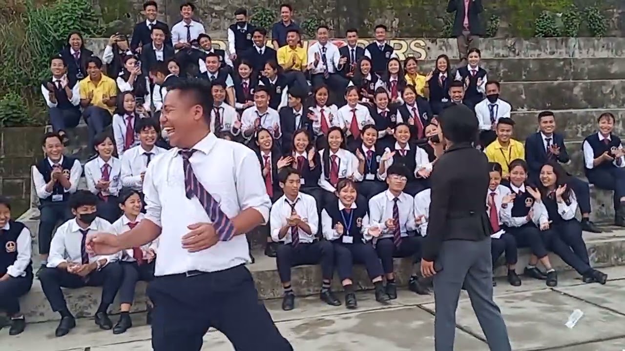 Don Bosco College Maram Farewell song by Miss Thariu Assistant Professor