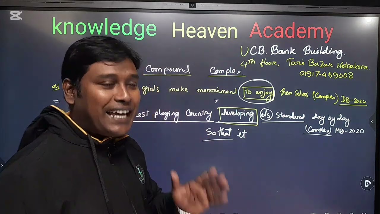 Simple Compound and Complex Basic rules(Part-2) | Knowledge Heaven Academy.