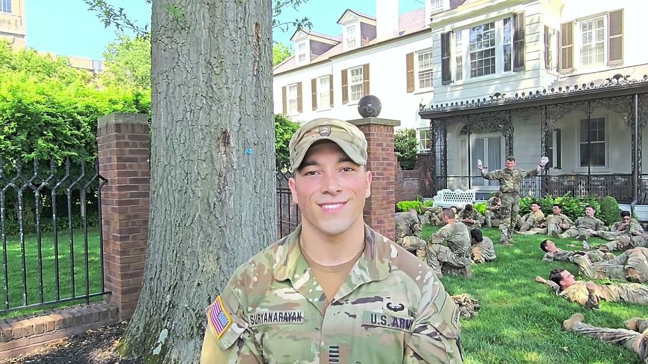 West Point First Captain 25-26 Introduced: Senior Jayram Suryanarayan'26 from North Kingstown, RI.