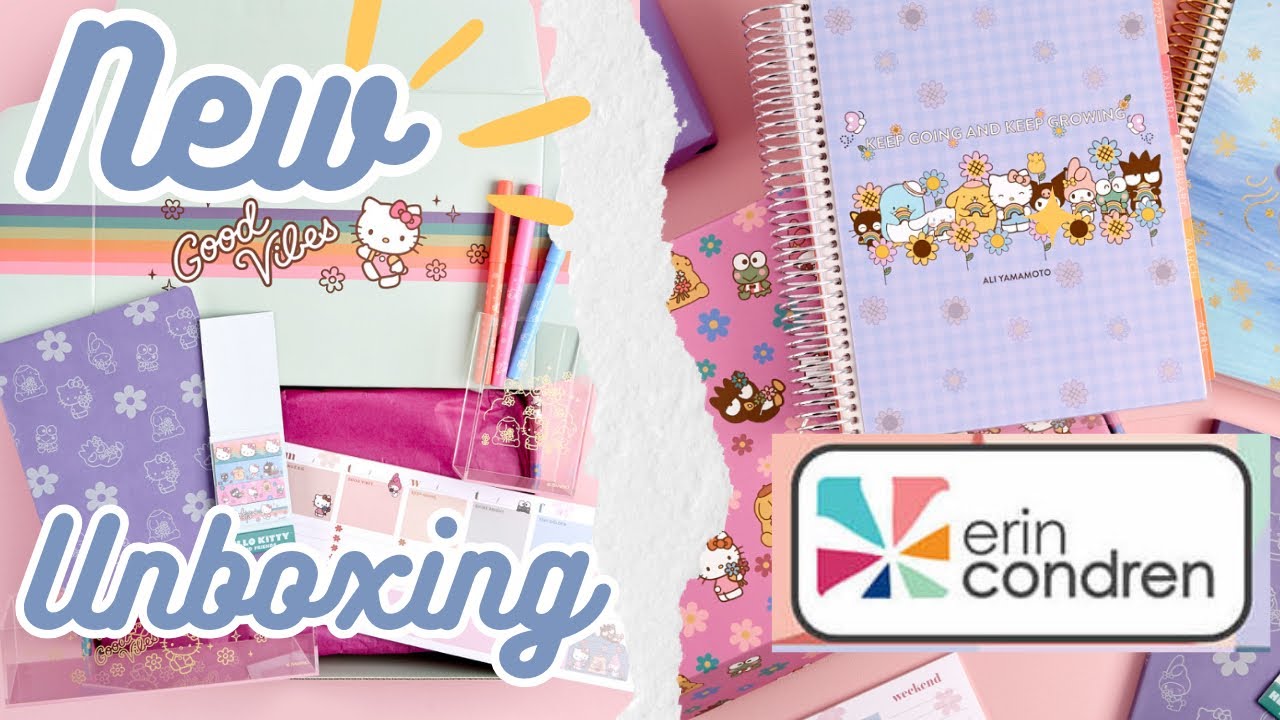 НОВЫЙ СПЕЦИАЛЬНЫЙ КОРОБОЧНЫЙ СЕТ HELLO KITTY & FRIENDS ОТ ЭРИН КОНДРЕН И ПЛАН ЖИЗНИ HELLO KITTY &...