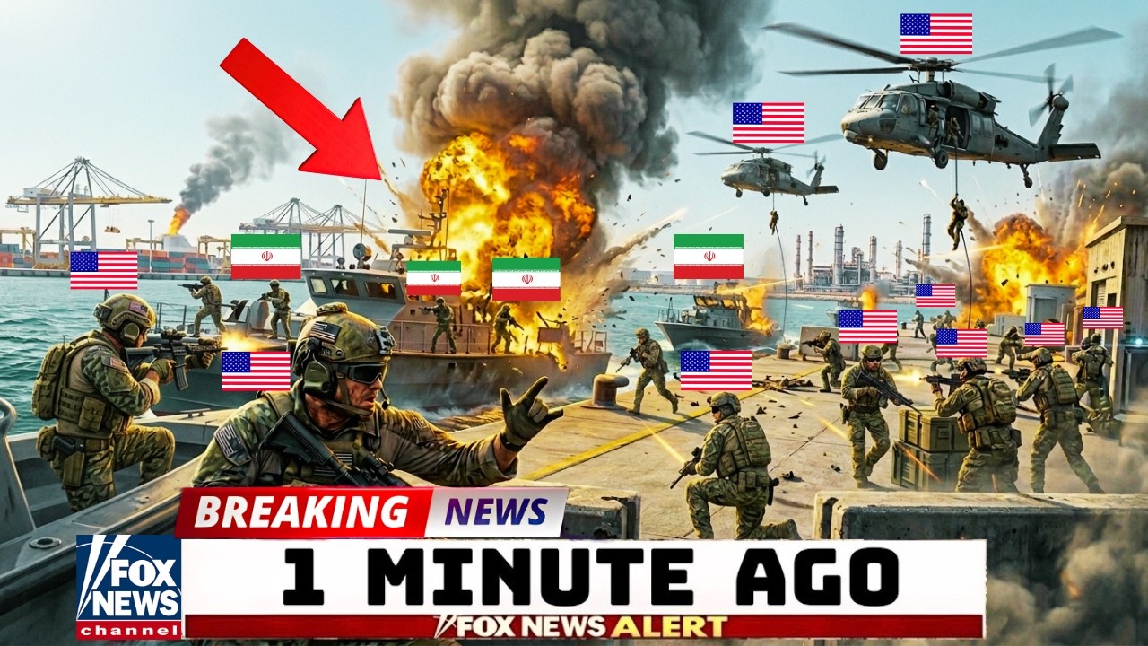 37 US Navy Commandos Strike Iranian Patrol Boat Docks &mdash; Bandar Abbas Outposts Gone
