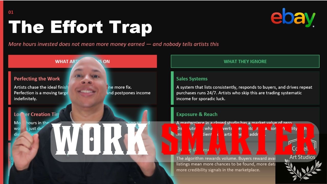 Broke Artist Work Harder, Rich Artist Work Smarter - Here's The Difference