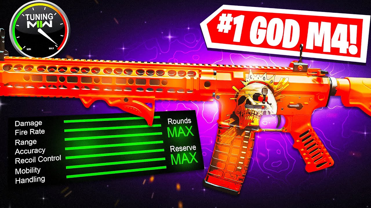 ONLY 1% USE THIS GOD M4 BUILD 🤯 #1 BEST M4 CLASS SETUP in MW2! (Best M4 Tunes Loadout)