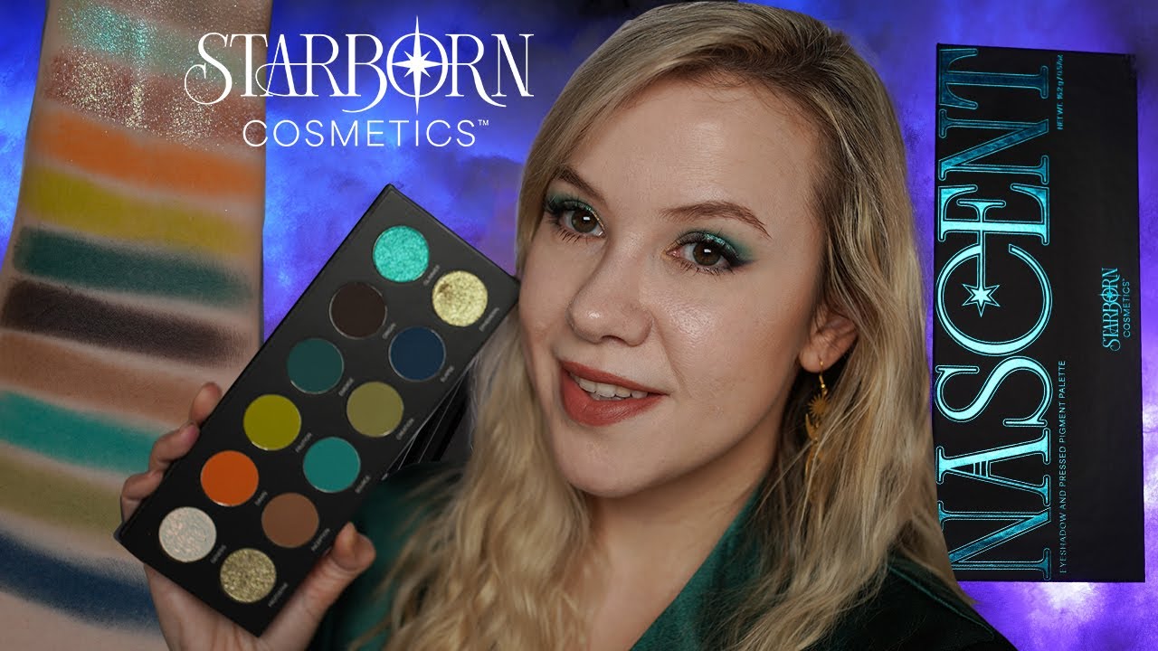 Представляю свой бренд Starborn Cosmetics и палетку теней Nascent Palette!