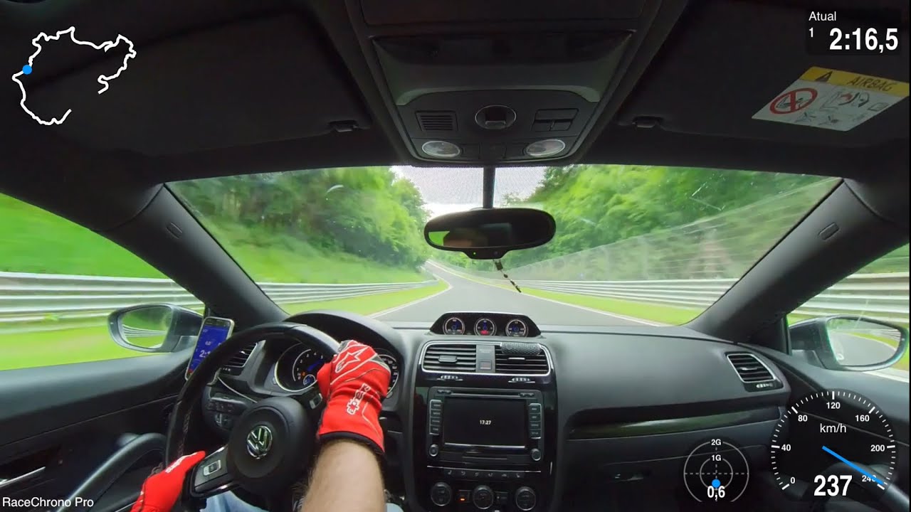 Full send in the Scirocco R at Nurburgring TF