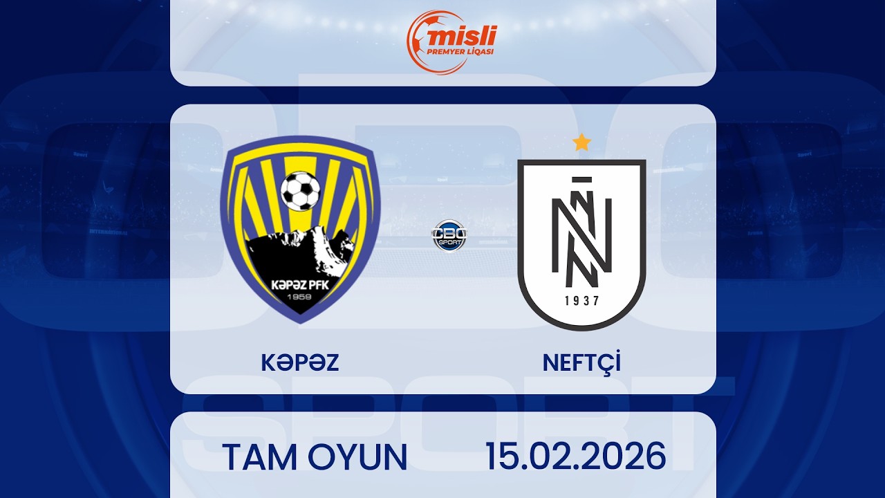 Kəpəz - Neftçi | Misli Premyer Liqası, 20-ci tur | TAM OYUN