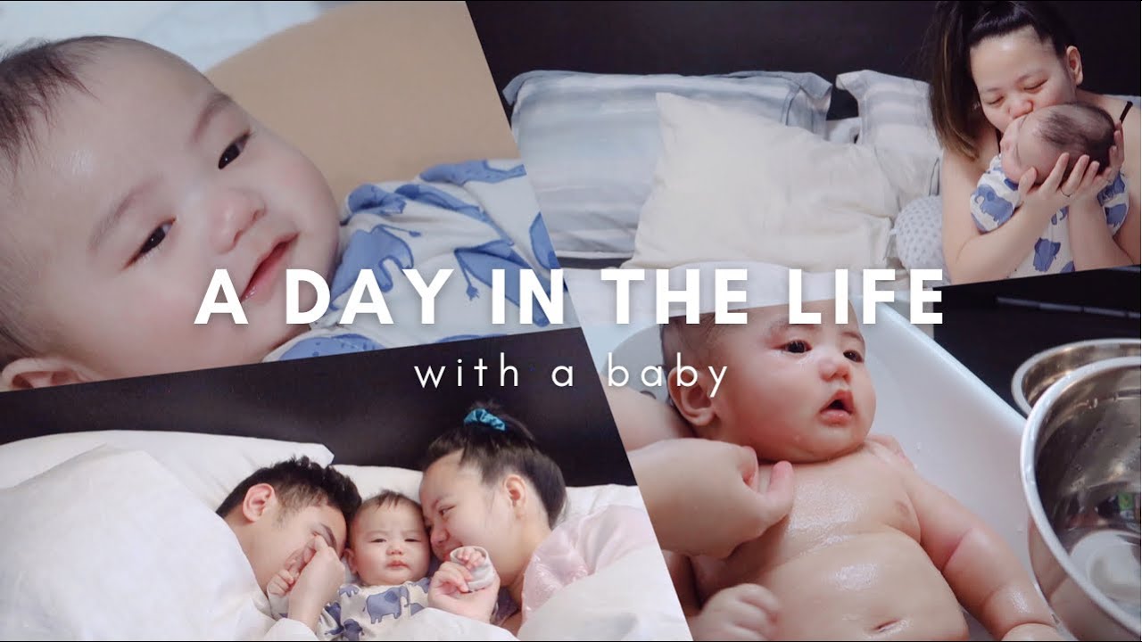 a day in my life with a BABY | 3 months old