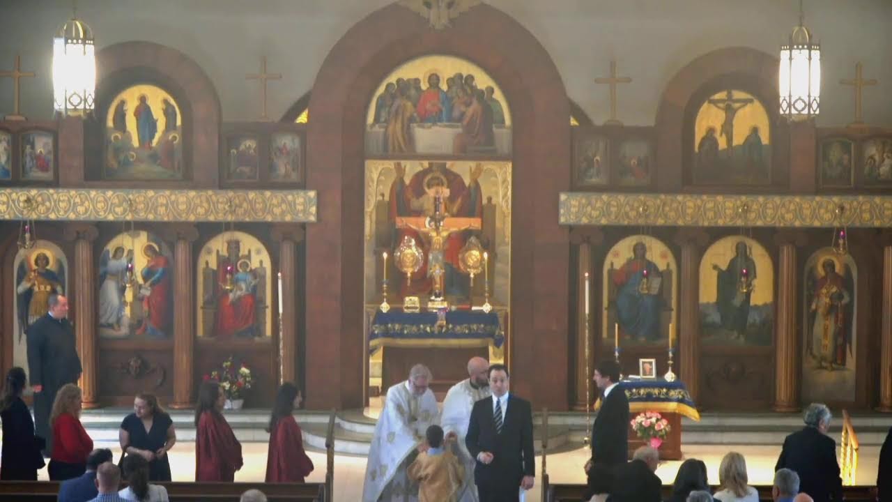 Services at Annunciation Greek Orthodox Church, Sacramento CA