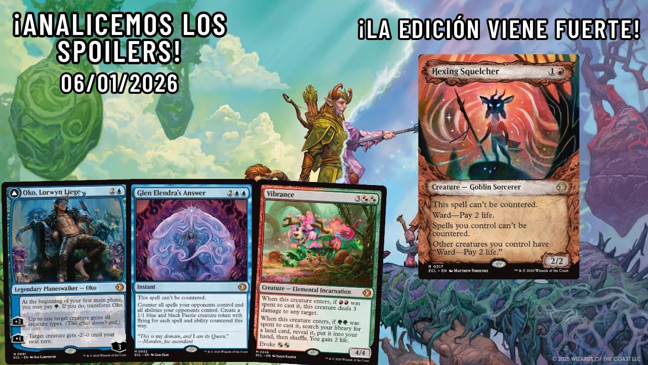 Spoilers Lorwyn Eclipsed 06/01/2026 | ¡La edición viene fuerte!