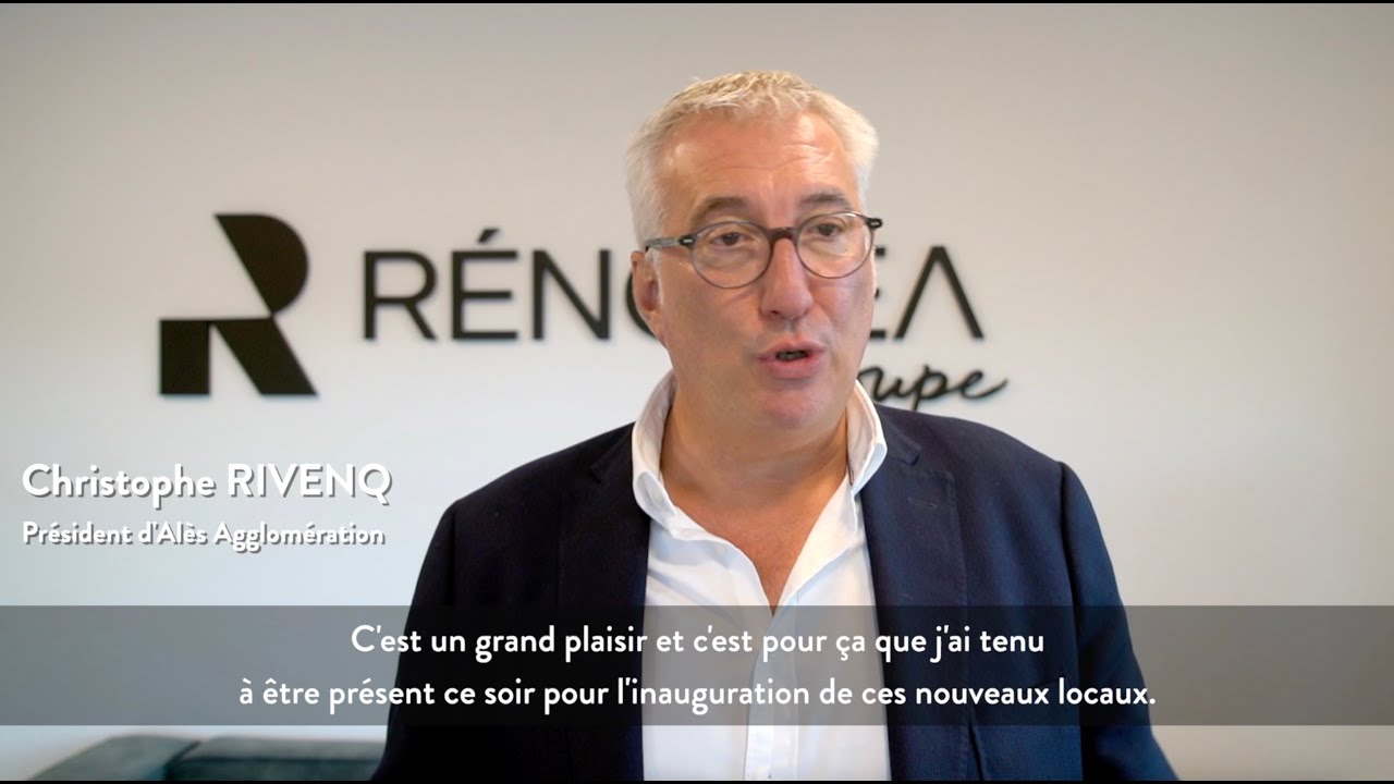 Christophe Rivenq, Pr&eacute;sident d'Al&egrave;s Agglom&eacute;ration