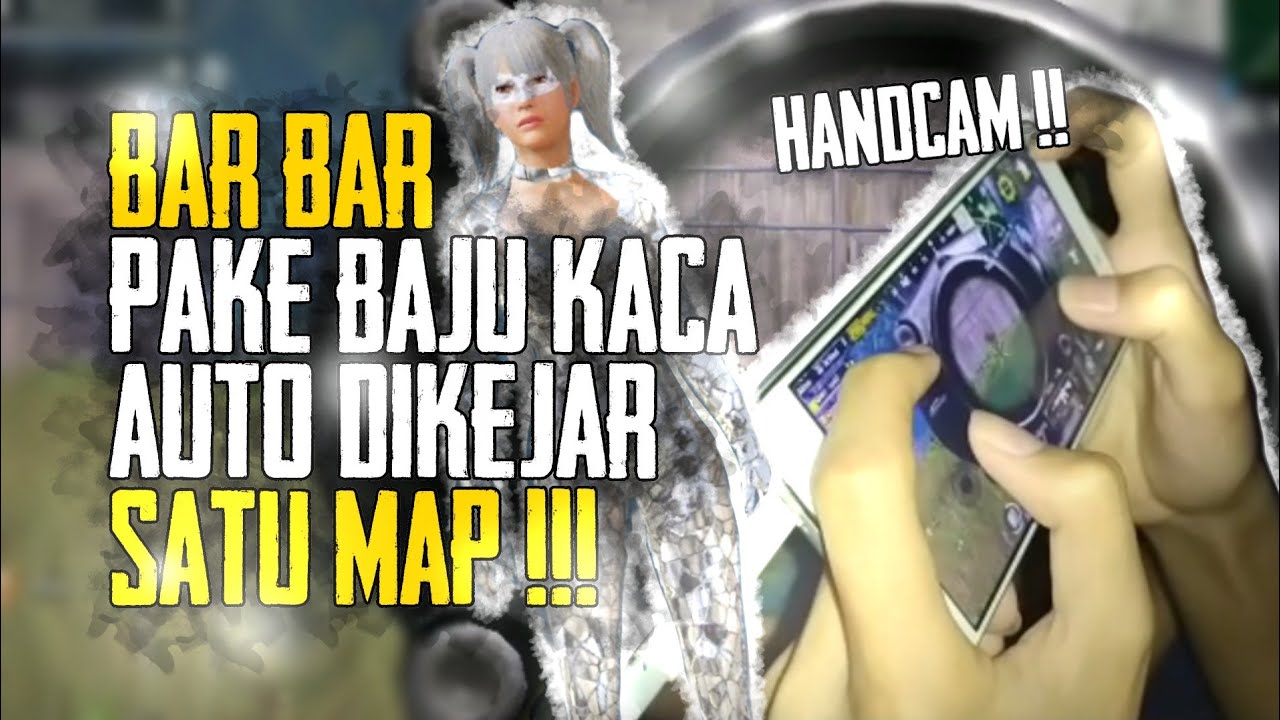 HANDCAM REDMI NOTE 3 PRO PLAYER 4 JARI + GYRO !! BARBAR PAKE BAJU KACA AUTO DIKEJAR 1 MAP !!!