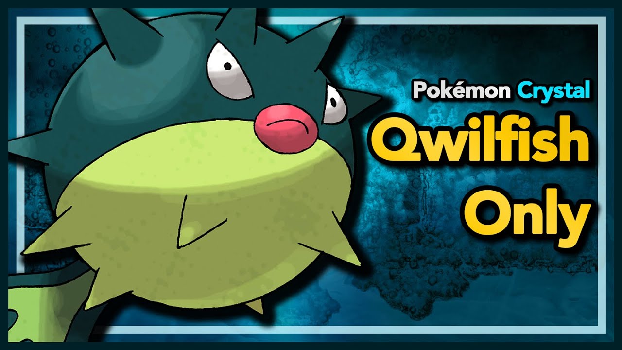 How fast can I beat Pokémon Crystal with Qwilfish only? - Pokémon Crystal Solo Challenge