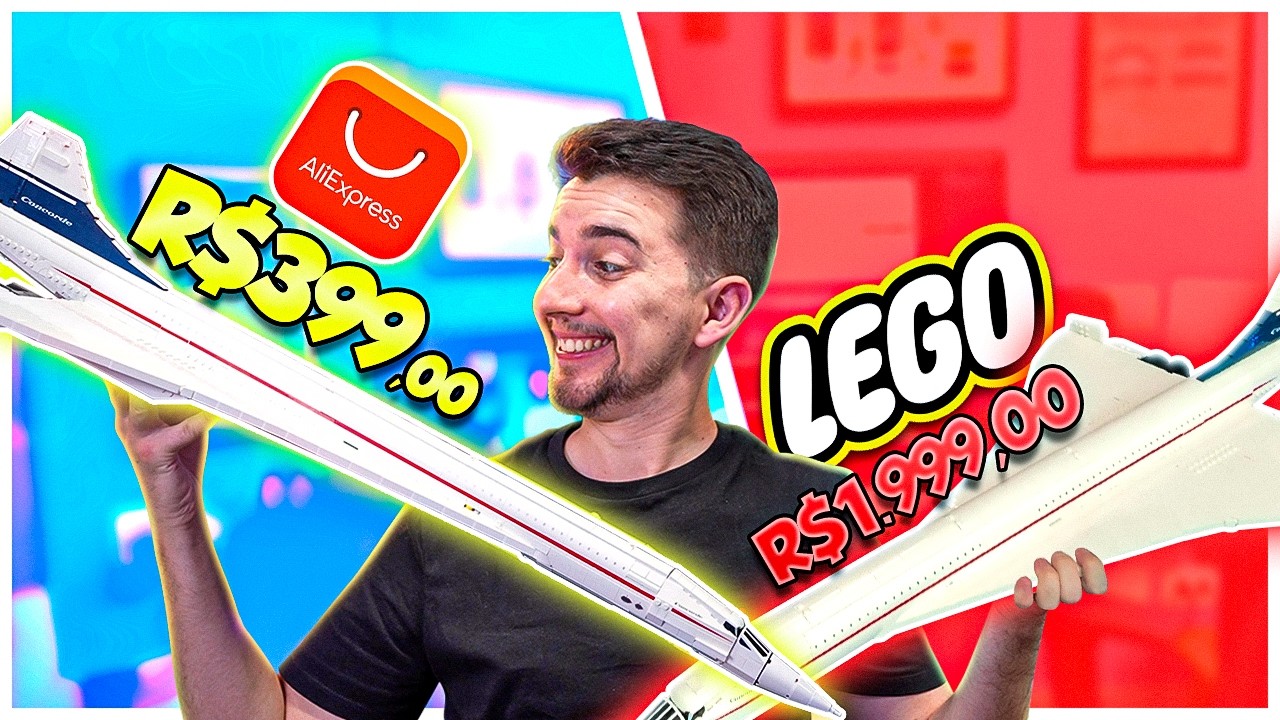 LEGO ORIGINAL vs LEGO DO ALIEXPRESS! Cuidado para não cair em GOLPE!