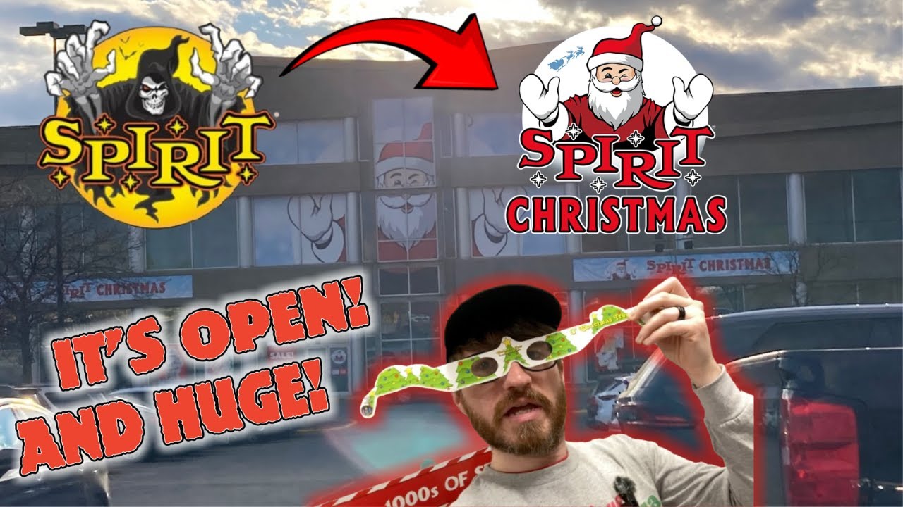 Spirit Christmas is open! Let's check it out!
