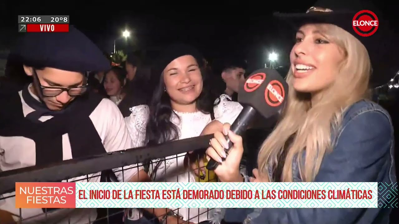 52ª Fiesta Provincial del Ternero Entrerriano - El público espera el inicio de la ultima noche