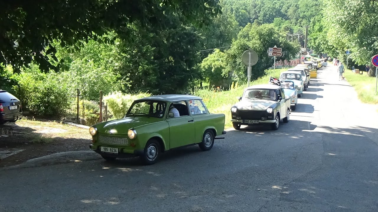 Trabant sraz Morava 2025 - Spanilá jízda