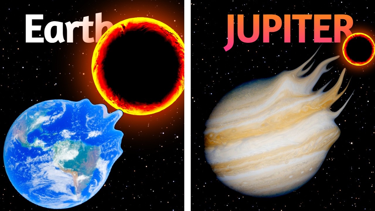Black Holes VS PLANETS