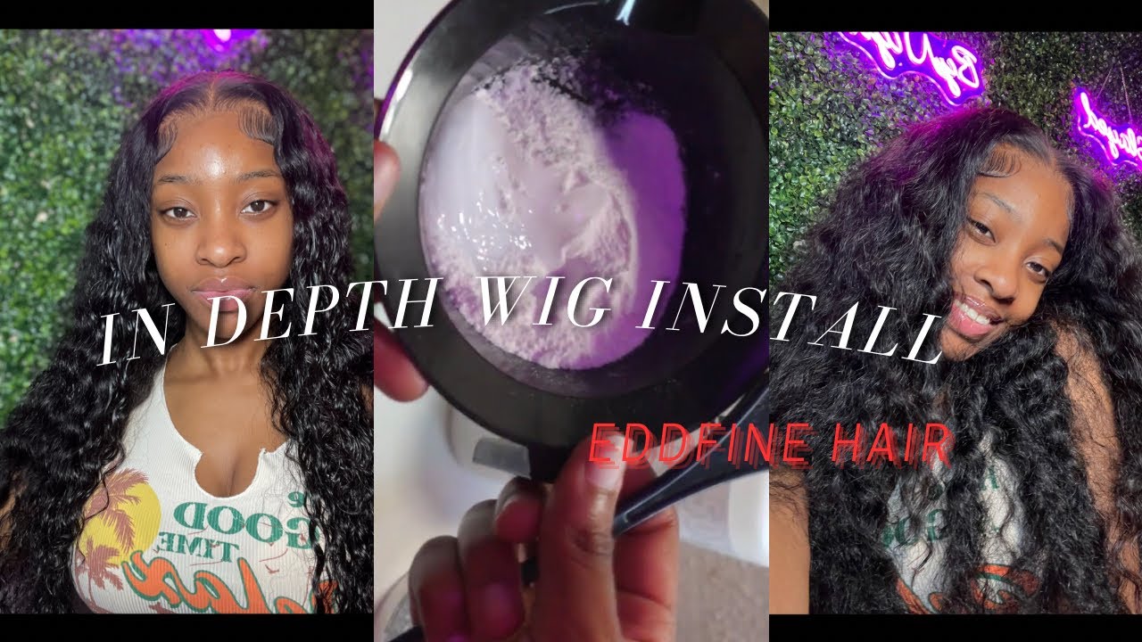In Depth Eddfinehair AliExpress Wig Install Tutorial!  (LATE UPLOAD)