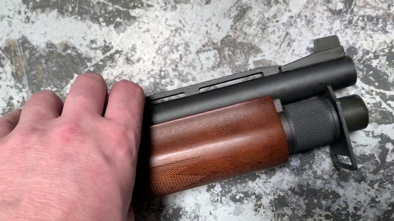 Remington 870 SBS с индивидуальными штрихами