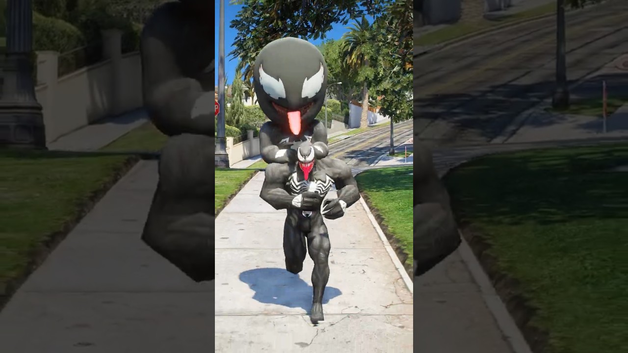 SPIDER-MAN SAVES SPIDER-MAN BABY BIKE FROM VENOM🕸️🦸&zwj;♂️💥#spiderman #shorts