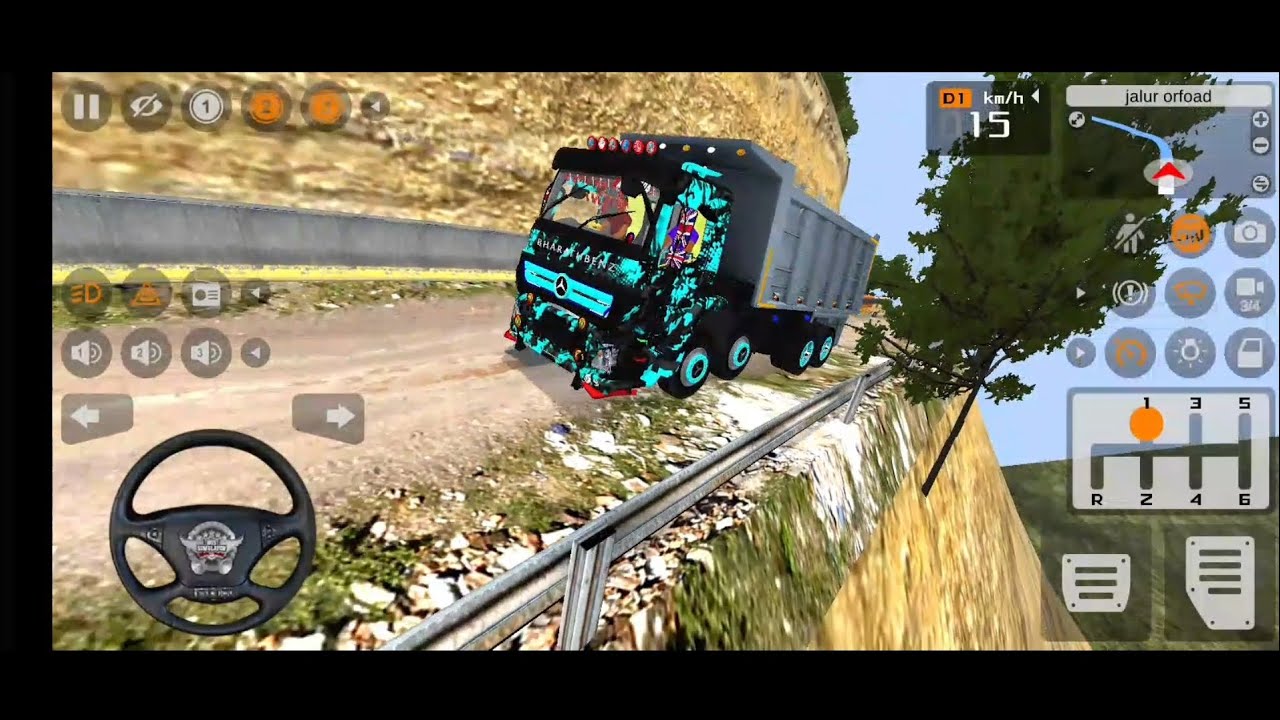 Yeh Turn Galat Hota Toh Seedha Khai Mein! Realistic Truck Simulator Gameplay”
