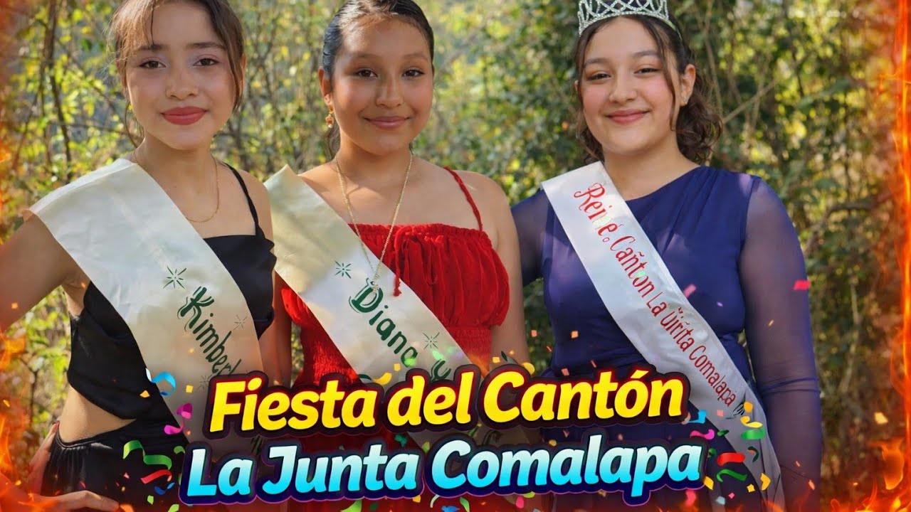 Tradicional Desfile Fiestas del Cantón La Junta Comalapa Chalatenango 2026