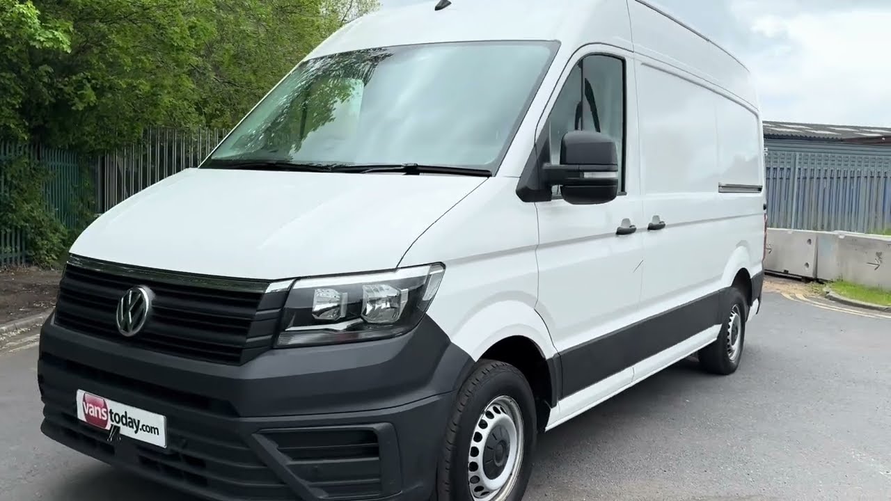 Review of our 2020 VW Crafter 2.0 TDI Trendline Business pack for sale @VansTodayWorcester