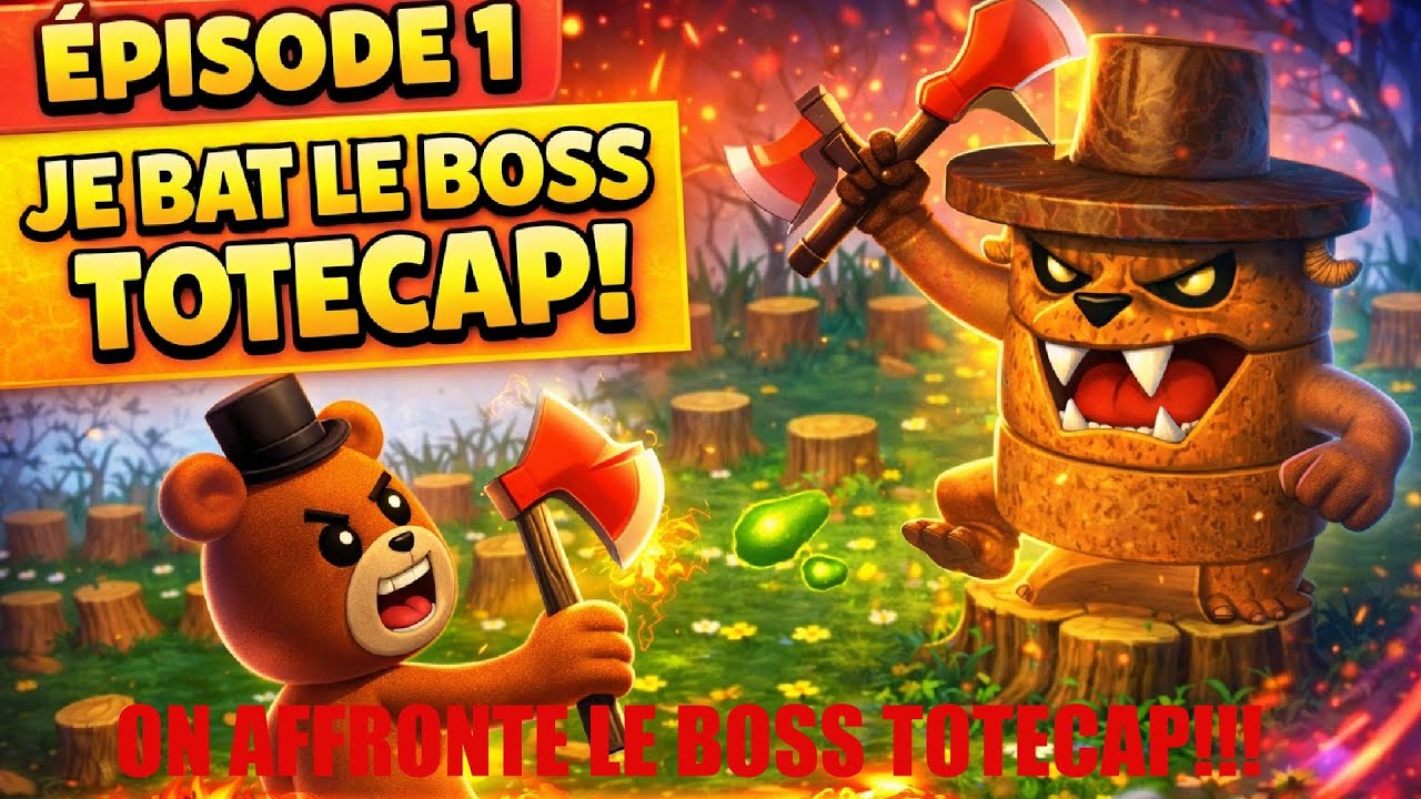 ON AFFRONTE LE BOSS TOTECAP!!! | FNAF WORLD REFRESHED #1