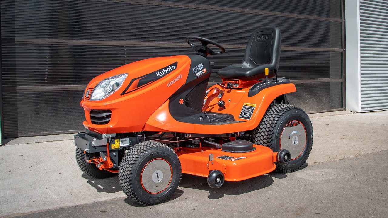 How to Start your Kubota GR2120 Diesel Lawn Tractor!