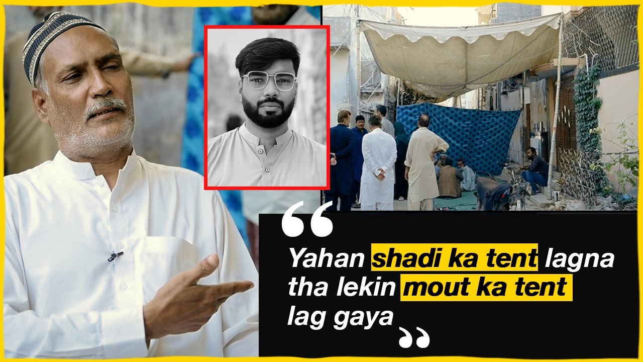 Yahan shadi ka tent lagna tha lekin | Bykea rider shot dead by robbers | Saad Anis