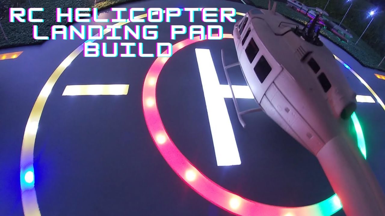 RC Helicopter Landing Pad Build