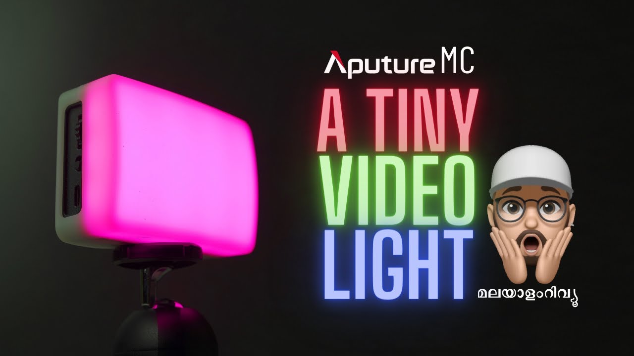 Aputure MC - Best mini RGB light for filmmaking on a budget - TEC TOK BY HAREESH