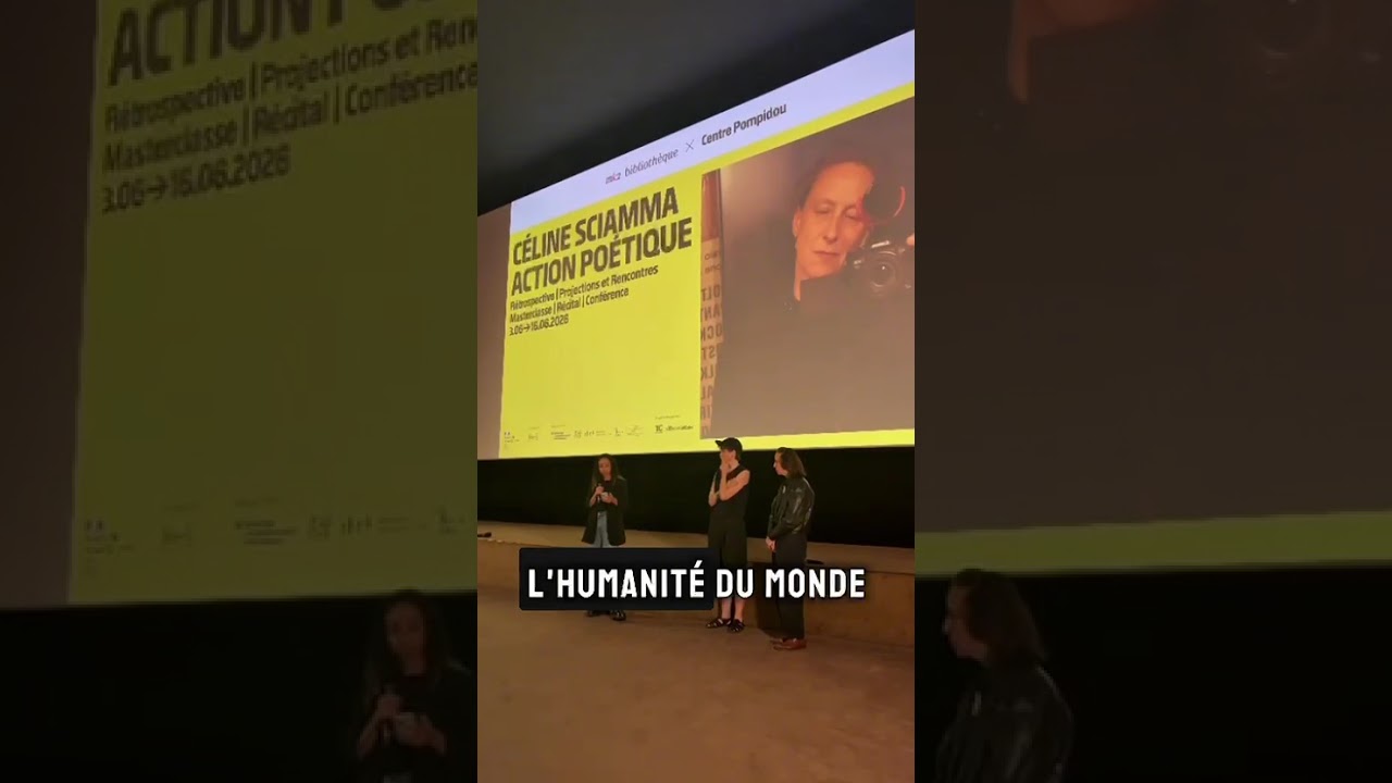 Adel Haenel & Celine Sciamma sur le partenariat Pompidou / Hanwha