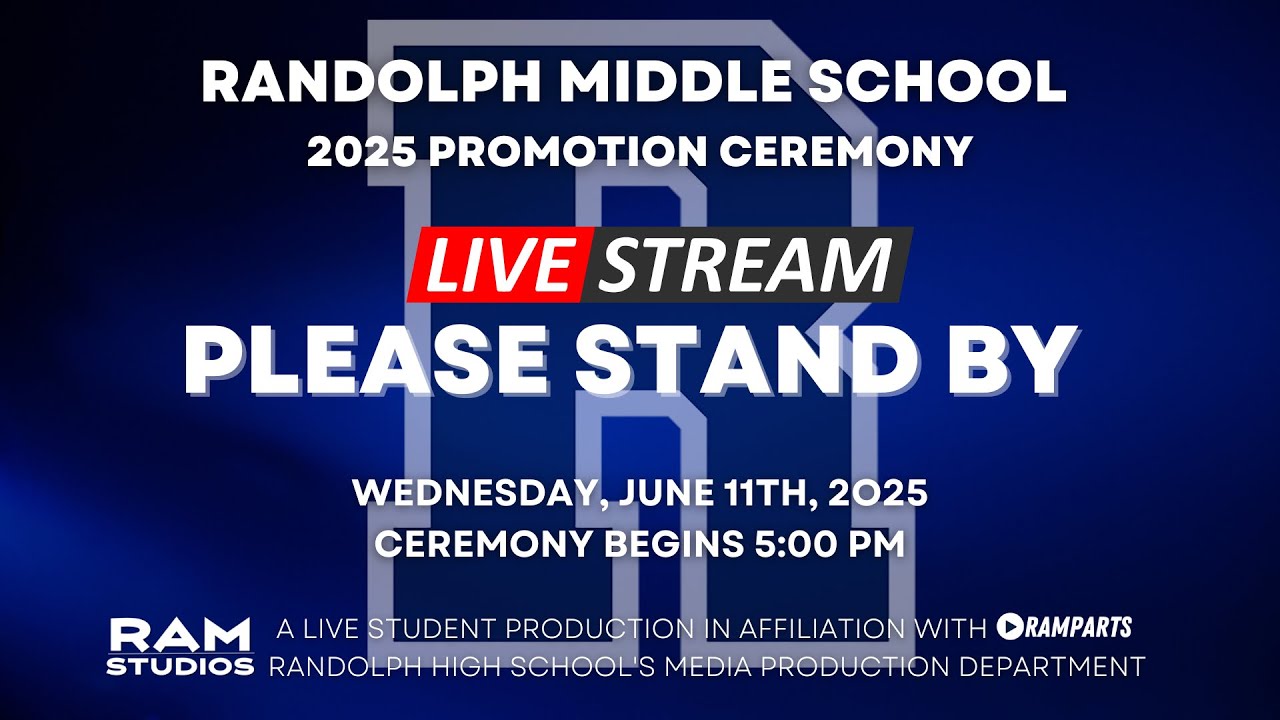 Randolph Middle School 2025 Promotion Ceremony