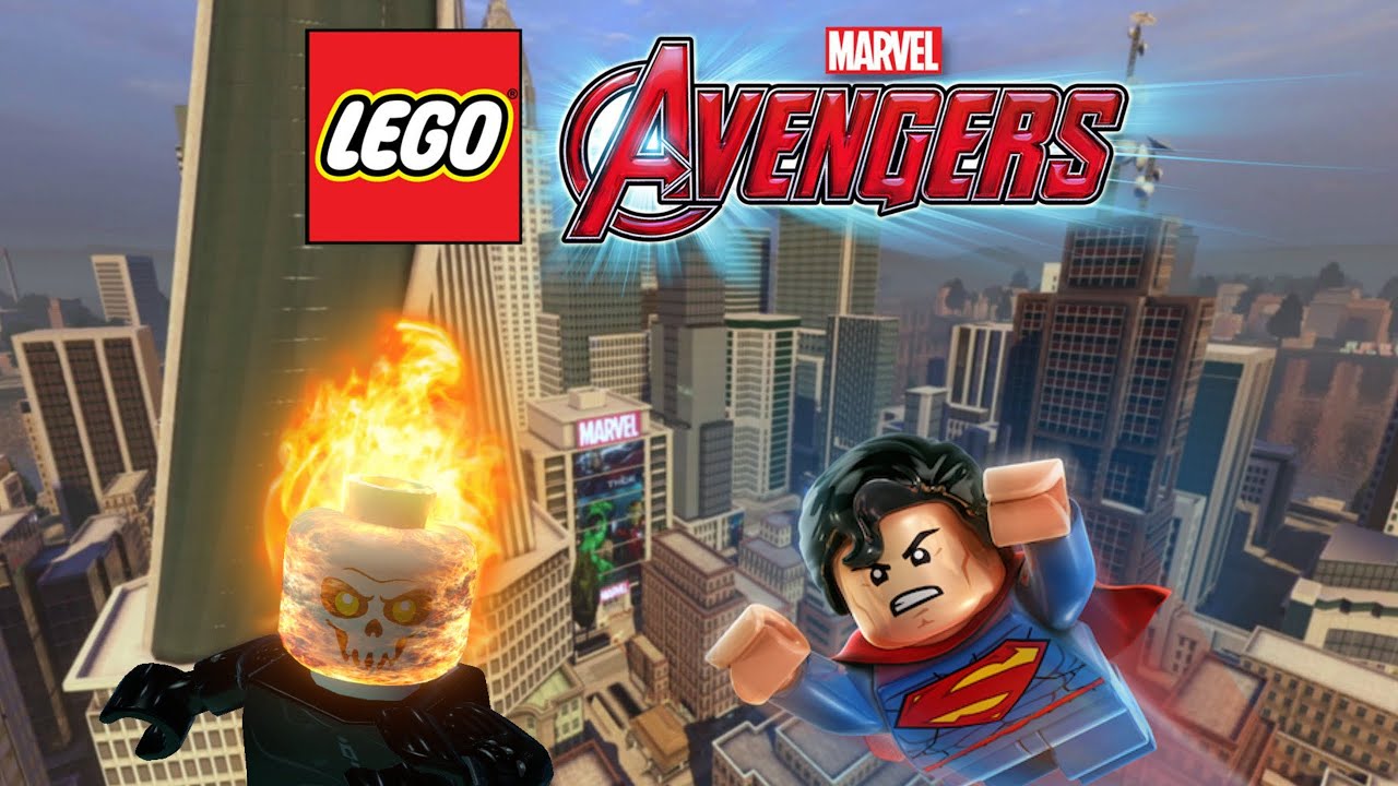 Создаём Призрачного гонщика и Супермена! | LEGO Marvel's Avengers Customs