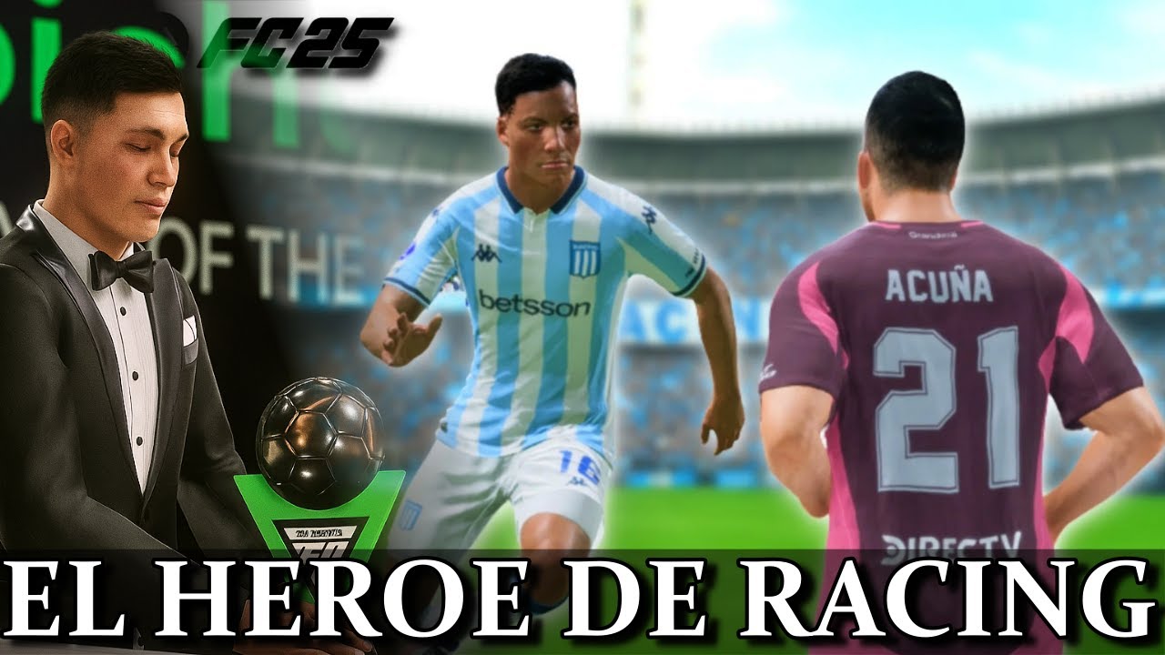 Conoce al Nuevo HEROE de RACING | MODO CARRERA JUGADOR #3