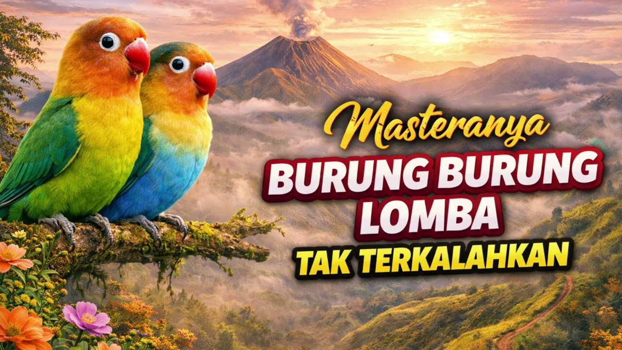 Lovebird ngekek panjang Bikin Merinding! Masteran Tembakan Lovebird Istimewa untuk lomba 