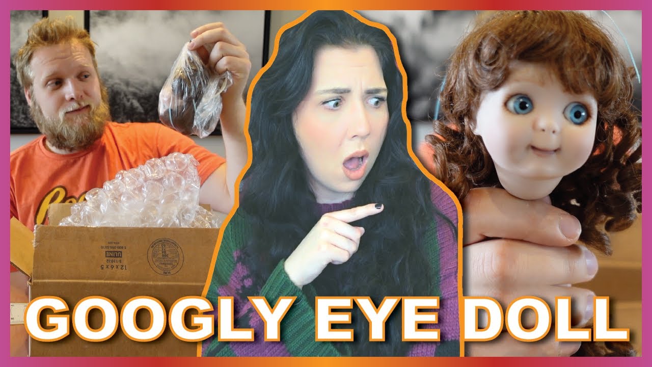 Самая страшная кукольная голова прибыла на нашу почту