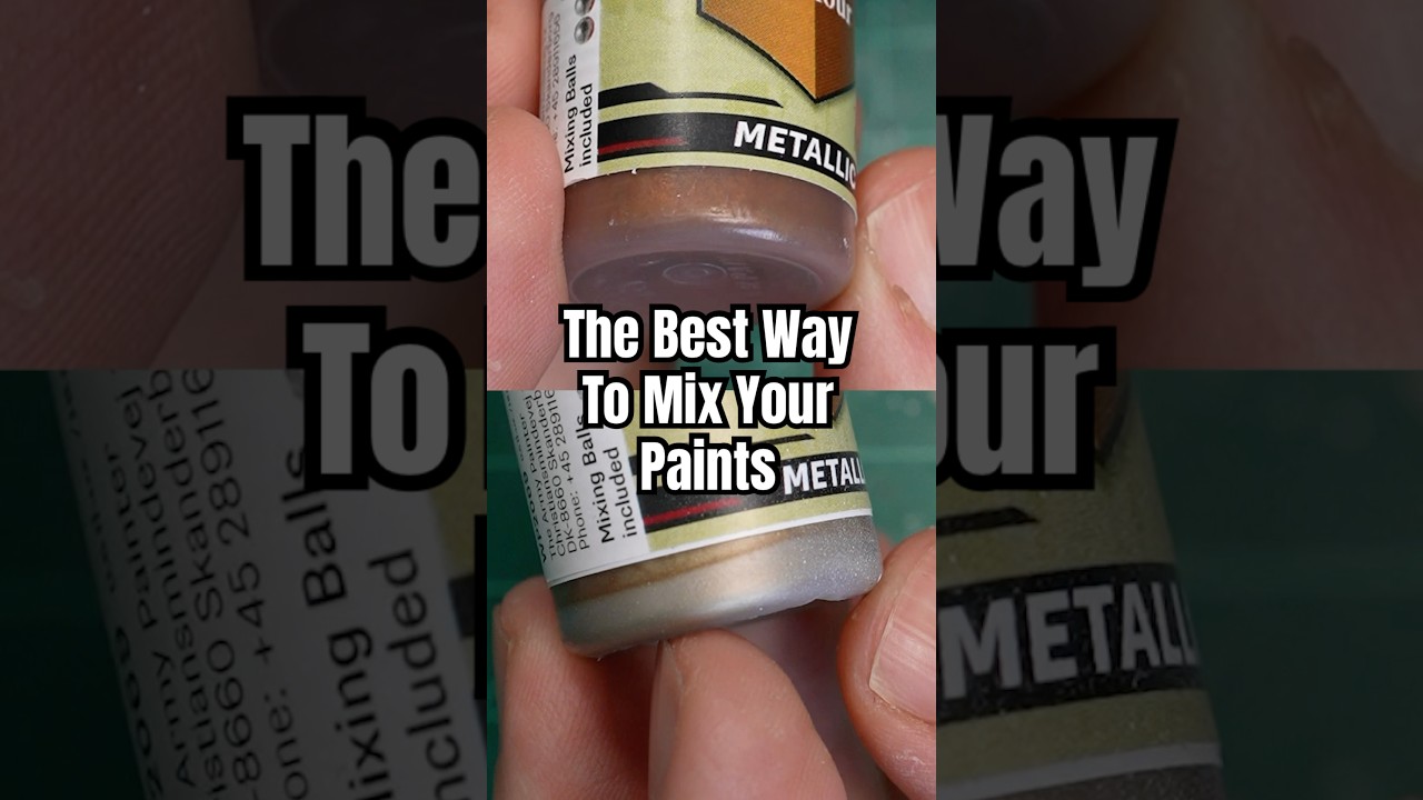 A Chaotic Trick to Getting Perfectly Mixed Paints
