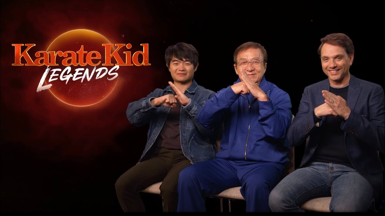 KARATE KID: LEGENDS Interview | Jackie Chan, Ralph Macchio and Ben Wang Talk Legacy Sequel