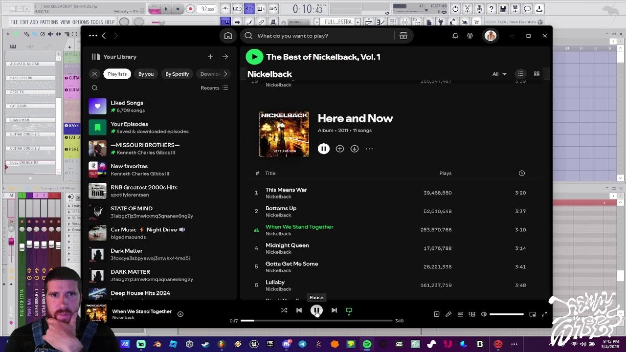 NICKELBACK STYLE SPEEDRUN!!! #Rock #midicore #fyp #trending #viral #music #live