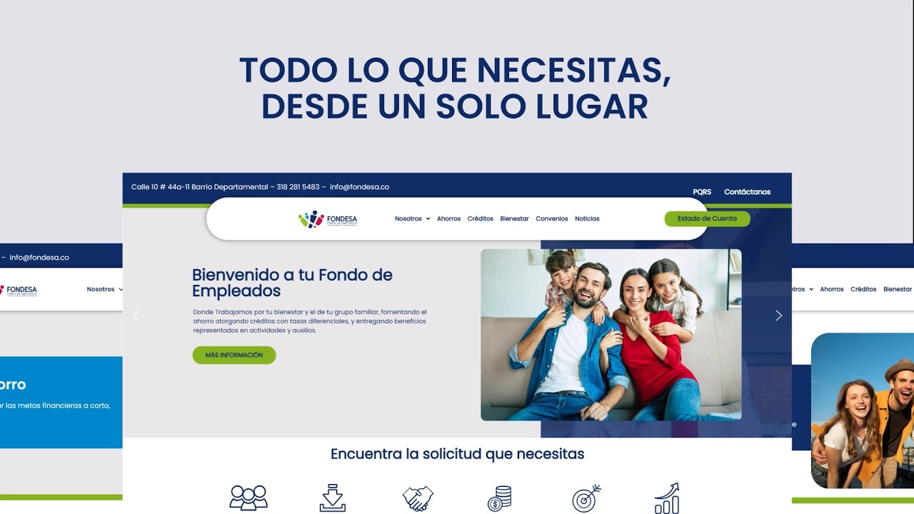 Descubre la nueva experiencia de nuestra PÁGINA WEB