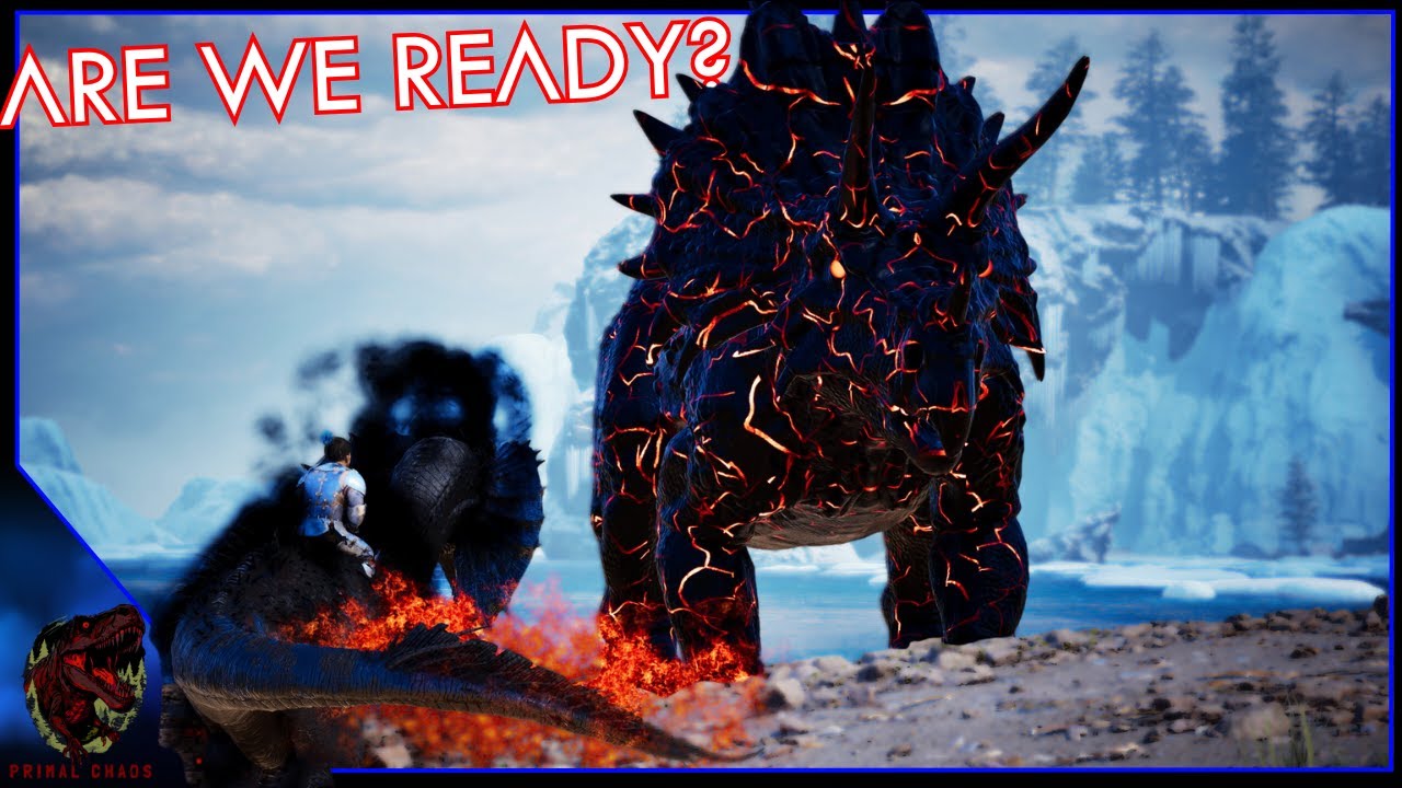 Attempting Bosses On My Demonic Dilophosaur! | Ark Modded Primal Chaos EP25