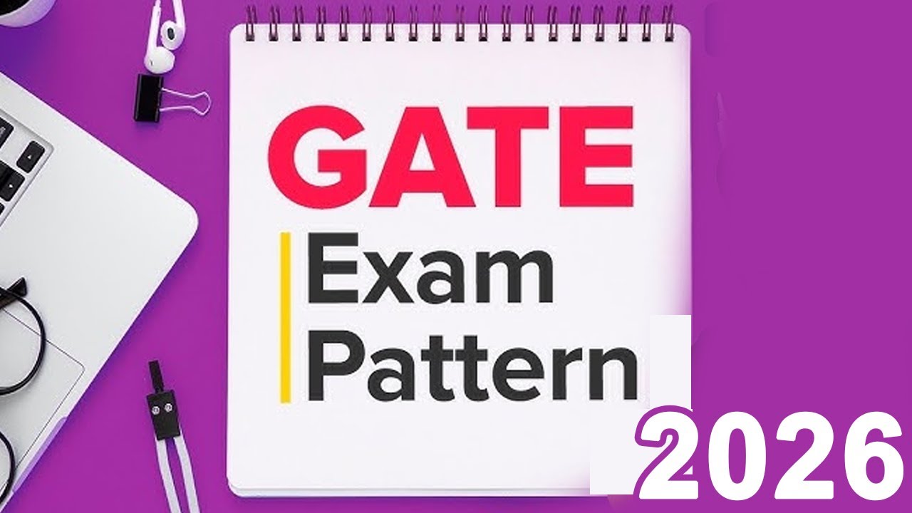 GATE Exam question pattern, MCQ's, MSQ's, NAT questions, GATE 2026, Higher studies, IITs, NITs #gate