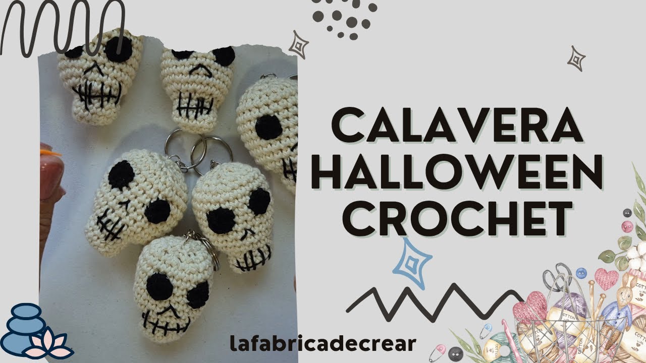 HALLOWEEN CALAVERA-CROCHET-