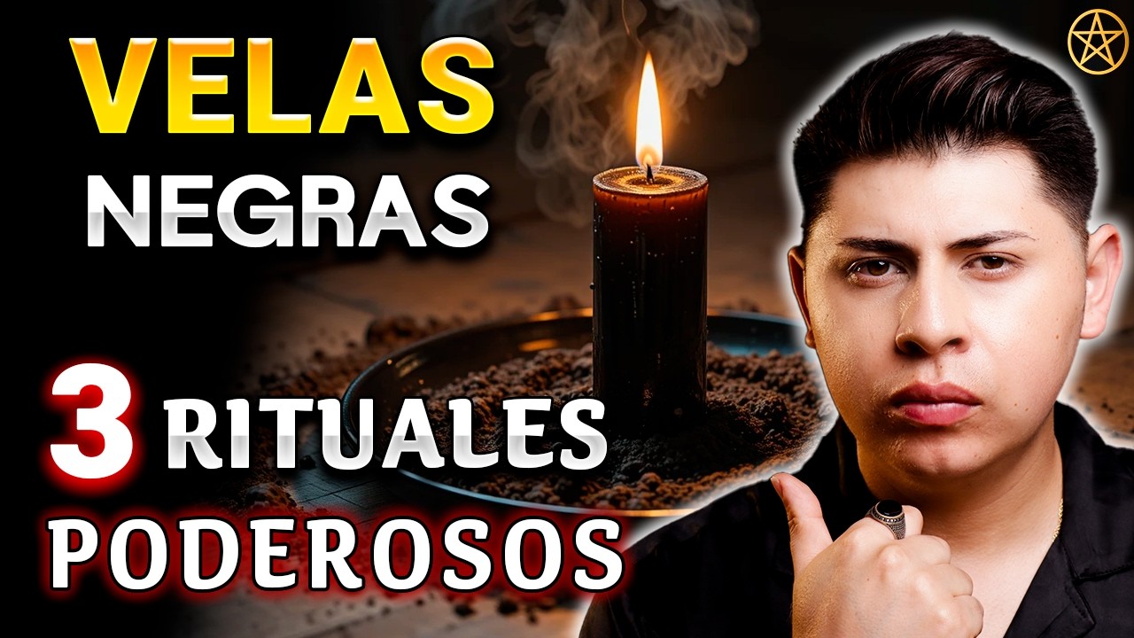 VELAS NEGRAS 🔥 3 Rituales Poderosos que Muchos Temen Usar