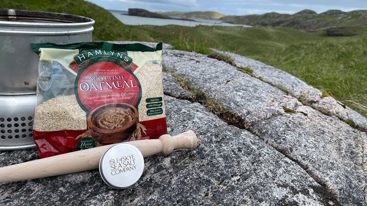 Traditional Scottish Porridge on a Trangia Stove - World Porridge Making Championship Training