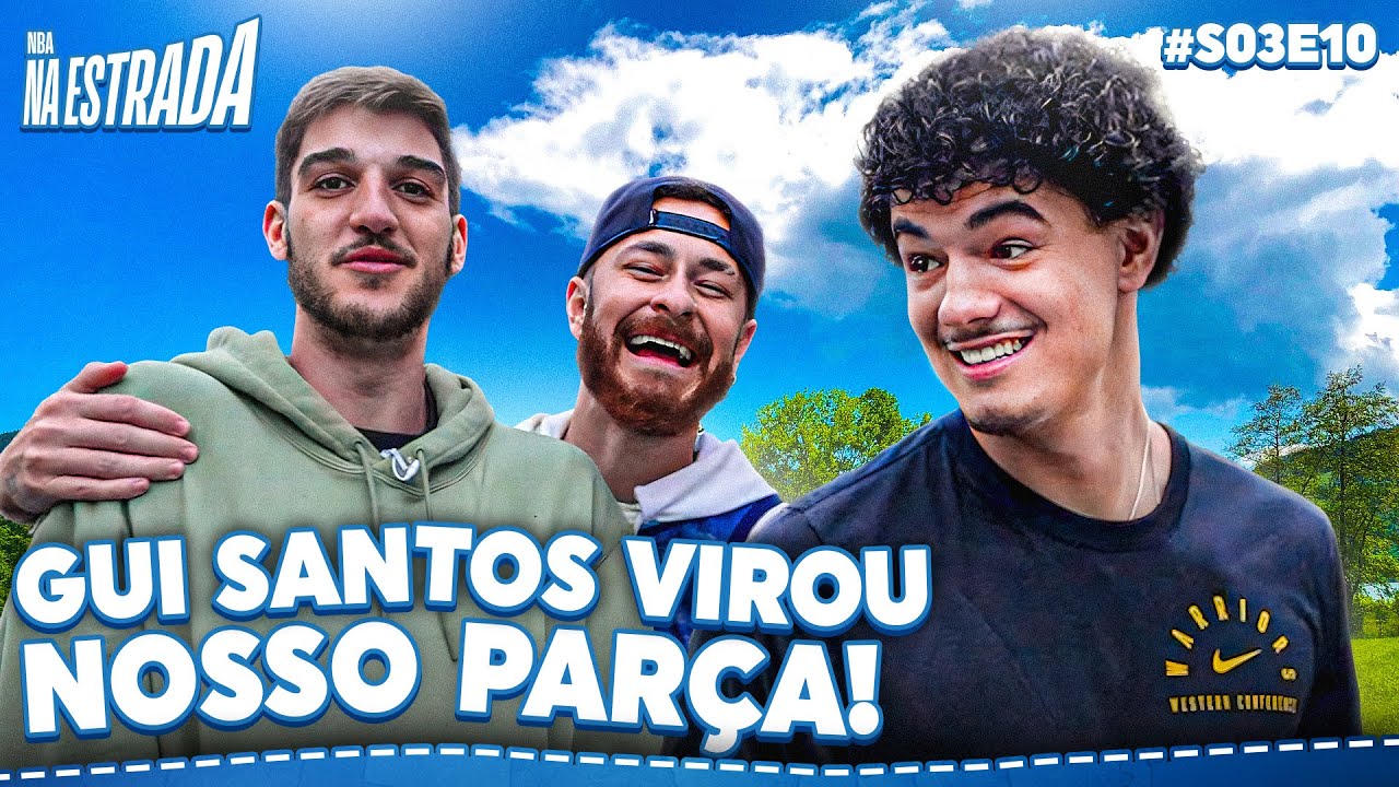 UM DIA COM GUI SANTOS, CRAQUE BRASILEIRO DOS WARRIORS - Na Estrada 
