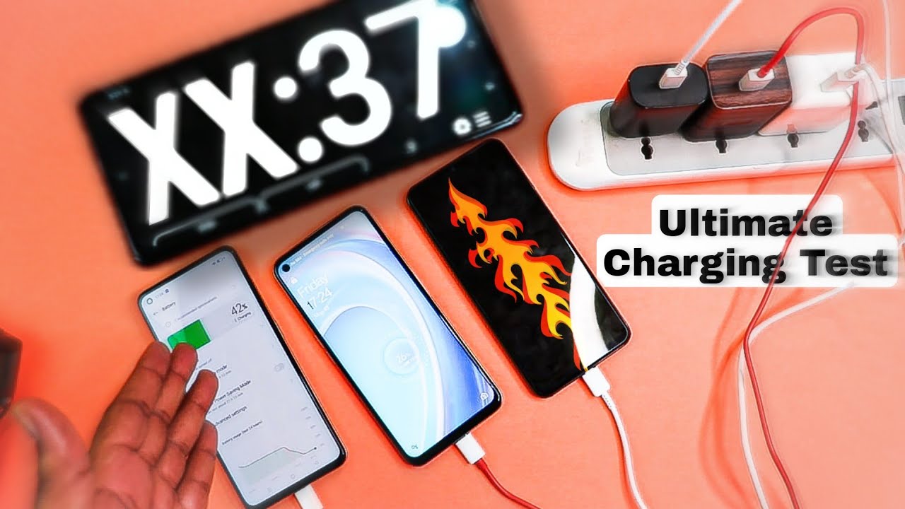 ULTIMATE CHARGING TEST Tamil | 65W+33W+ 25W | Realme GT 2 vs Onpelus Nord CE 2 lite vs Samsung F23