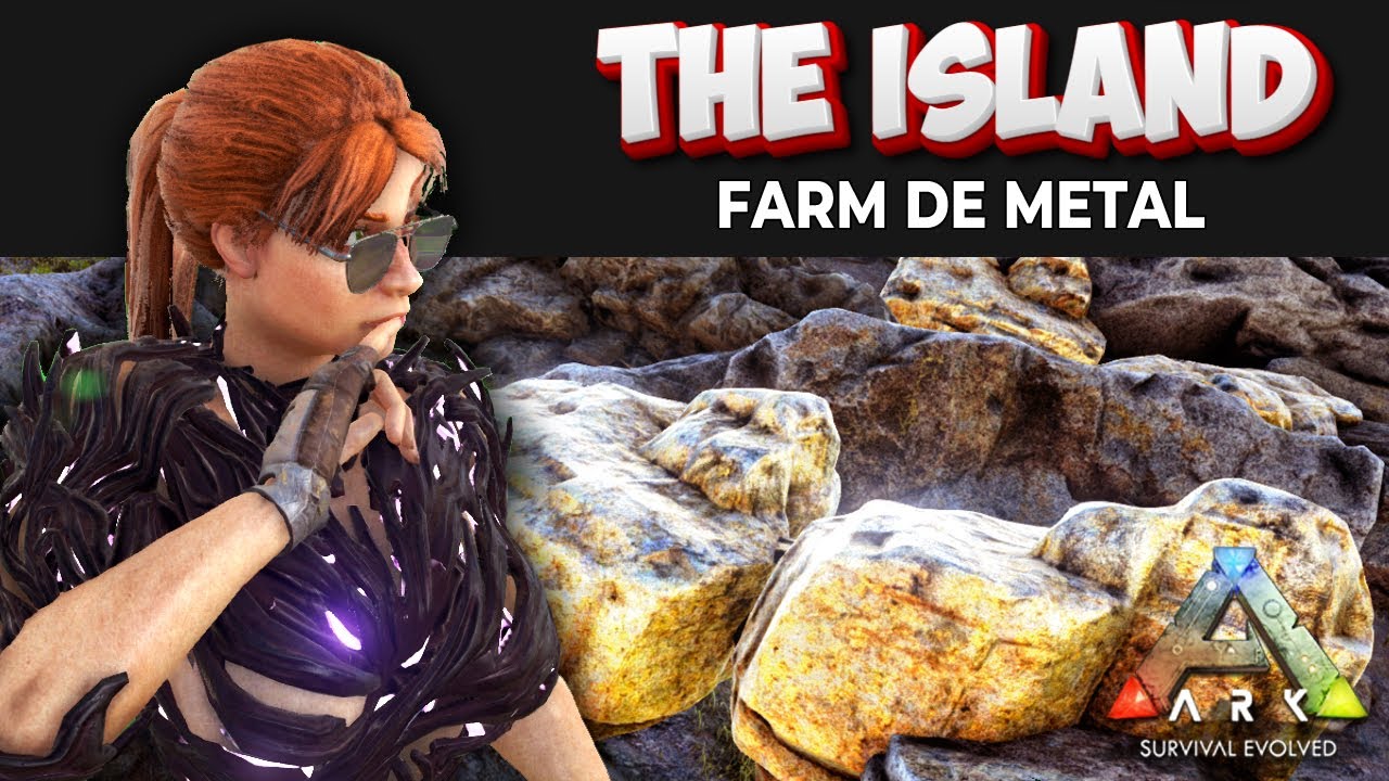 THE ISLAND - MUITO METAL F&Aacute;CIL- ARK SURVIVAL
